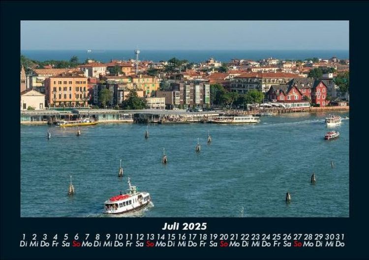 Produktbild: Venedig 2025 Fotokalender DIN A5