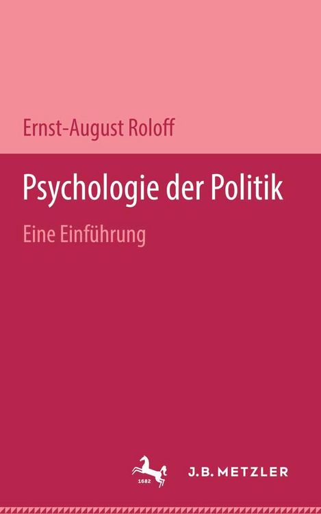 Produktbild: Psychologie der Politik