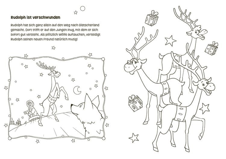 Produktbild: Weihnachtsmann & Co. KG – Mein Malbuch