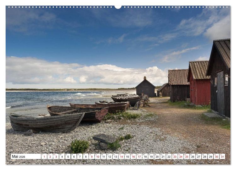 Produktbild: Gotland - Sonneninsel in der Ostsee (hochwertiger Premium Wandkalender 2026 DIN A2 quer), Kunstdruck in Hochglanz