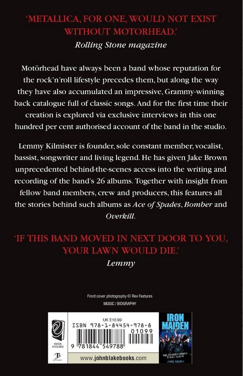 Produktbild: Motorhead - In The Studio