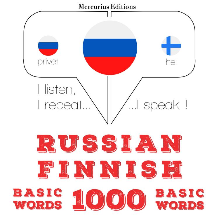 Produktbild: 1000 essential words in Finnish