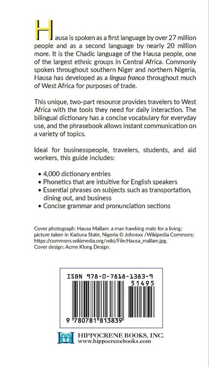 Produktbild: Hausa-English/ English-Hausa Dictionary & Phrasebook
