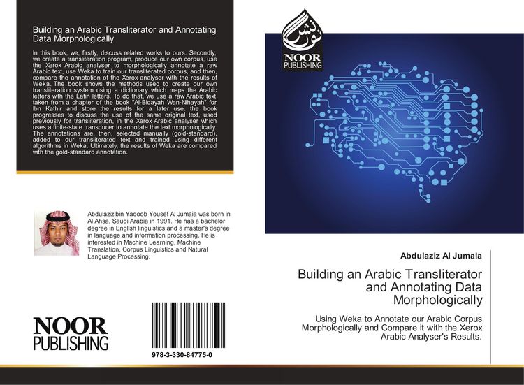 Produktbild: Building an Arabic Transliterator and Annotating Data Morphologically