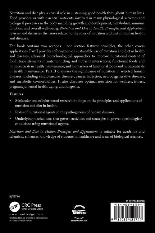 Produktbild: Nutrition and Diet in Health
