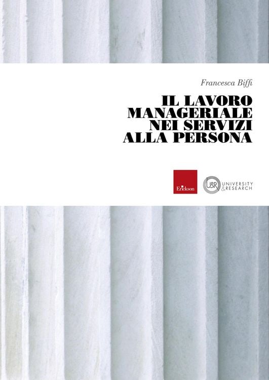 Produktbild: Il lavoro manageriale nei servizi alla persona