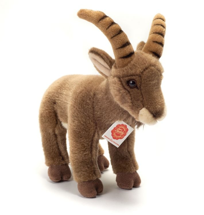 Produktbild: Teddy Hermann 90826 - Steinbock stehend, 26 cm, Pl&uuml;schtier