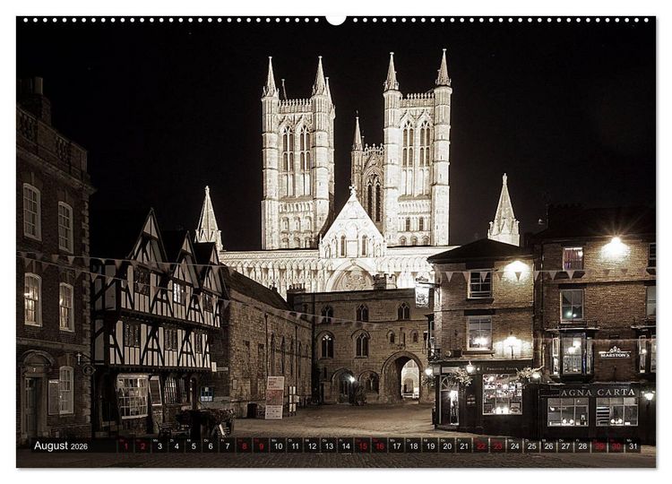 Produktbild: England - Faszinierende Kulturlandschaften (hochwertiger Premium Wandkalender 2026 DIN A2 quer), Kunstdruck in Hochglanz