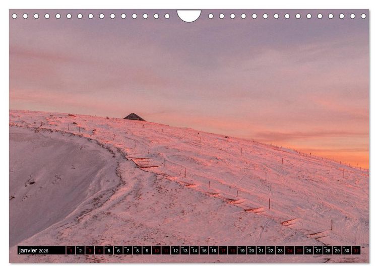 Produktbild: Lumi&egrave;res des Vosges (Calendrier mural 2026 DIN A4 vertical), CALVENDO calendrier mensuel
