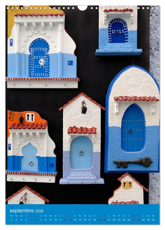 Produktbild: Portes Orientales (Calendrier mural 2026 DIN A3 horizontal), CALVENDO calendrier mensuel