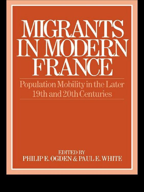 Produktbild: Migrants in Modern France