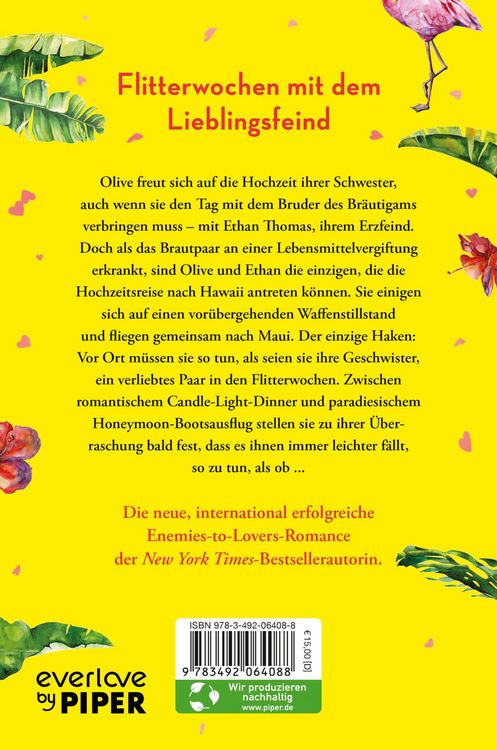 Produktbild: The Unhoneymooners &ndash; Sie k&ouml;nnen sich nicht ausstehen und fliegen gemeinsam in die Flitterwochen
