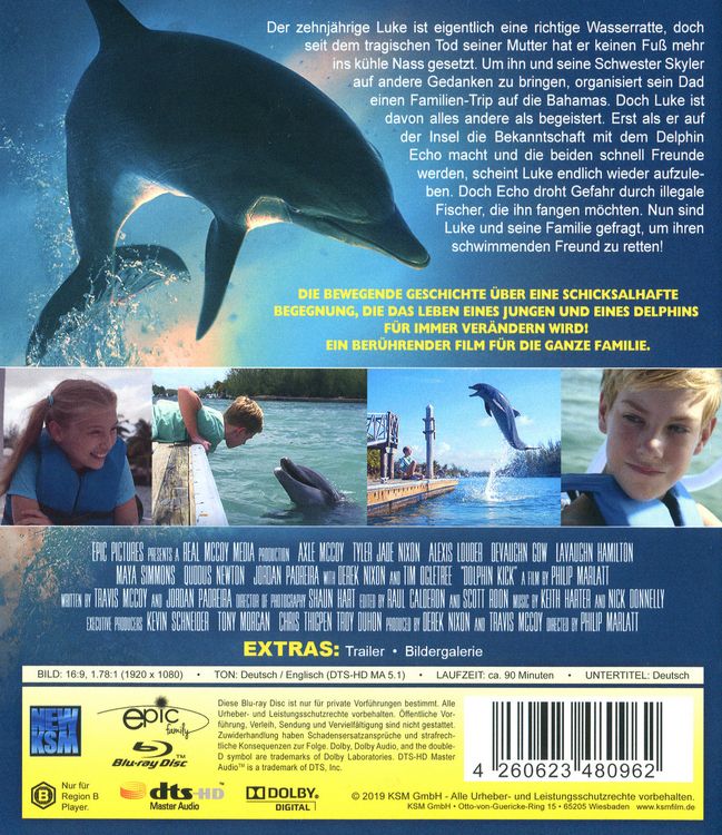 Produktbild: Echo, der Delphin - Eine Freundschaft f&uuml;rs Leben