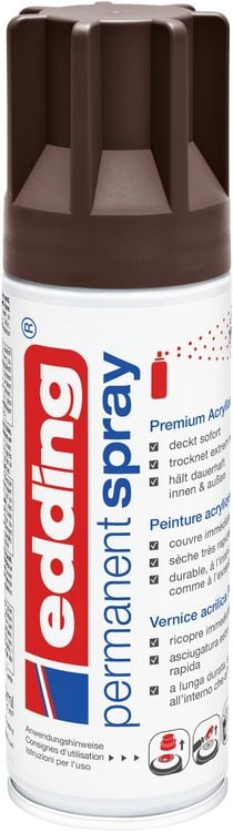 Produktbild: 5200 Permanent Spray, schokobraun matt, 200ml Premium Acryllack