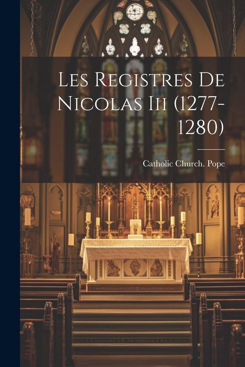 Produktbild: Les Registres De Nicolas Iii (1277-1280)