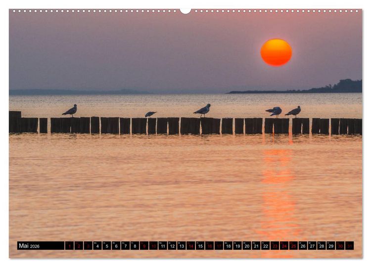Produktbild: Ostsee - Boltenhagen (Wandkalender 2026 DIN A2 quer), CALVENDO Monatskalender