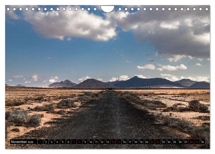 Produktbild: Fuerteventura - Eine Reise &uuml;ber die Vulkaninsel (Wandkalender 2026 DIN A4 quer), CALVENDO Monatskalender