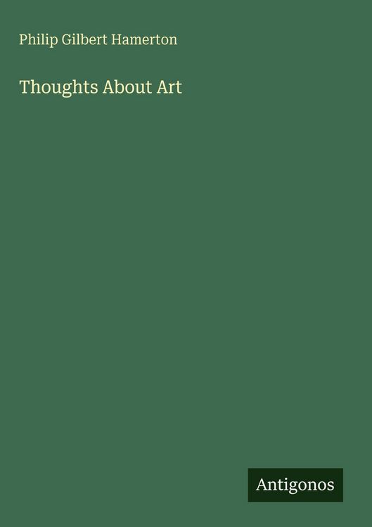 Produktbild: Thoughts About Art