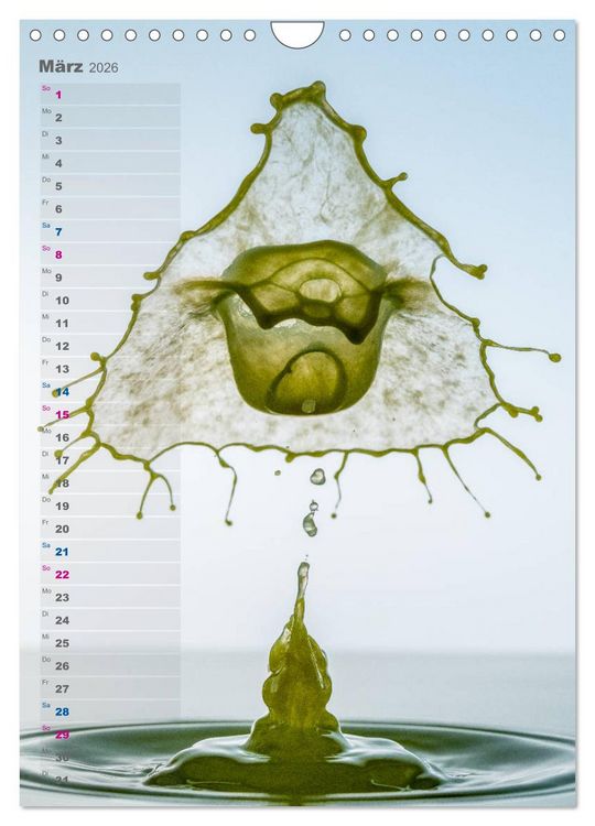Produktbild: Farbenfreudig (Wandkalender 2026 DIN A4 hoch), CALVENDO Monatskalender