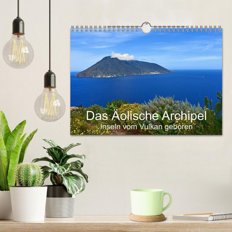 Produktbild: Das &Auml;olische Archipel - Inseln vom Vulkan geboren (Wandkalender 2026 DIN A4 quer), CALVENDO Monatskalender