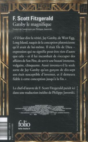 Produktbild: Fitzgerald, F: Gatsby le magnifique