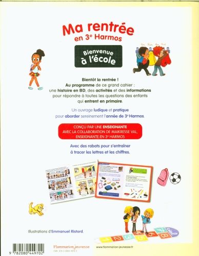 Produktbild: Bievenue &agrave; l'&eacute;cole : ma rentr&eacute;e en 3e HarmoS