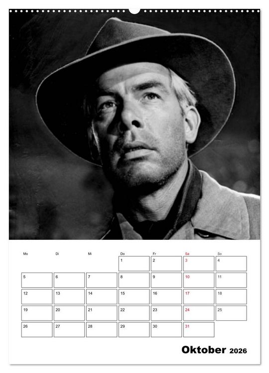 Produktbild: Leinwandhelden. Unvergessene Filmstars (hochwertiger Premium Wandkalender 2026 DIN A2 hoch), Kunstdruck in Hochglanz
