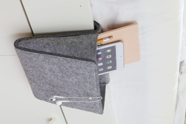Produktbild: Filztasche f&uuml;rs Bett