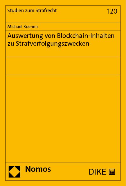 Produktbild: Auswertung von Blockchain-Inhalten zu Strafverfolgungszwecken