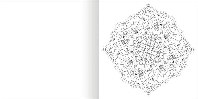 Produktbild: Aquarell-Malblock &ndash; Mandalas