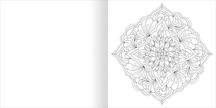 Produktbild: Aquarell-Malblock &ndash; Mandalas