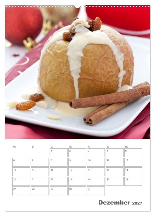 Produktbild: Herzhaft - S&uuml;&szlig; / Mein K&uuml;chenplaner (hochwertiger Premium Wandkalender 2027 DIN A2 hoch), Kunstdruck in Hochglanz