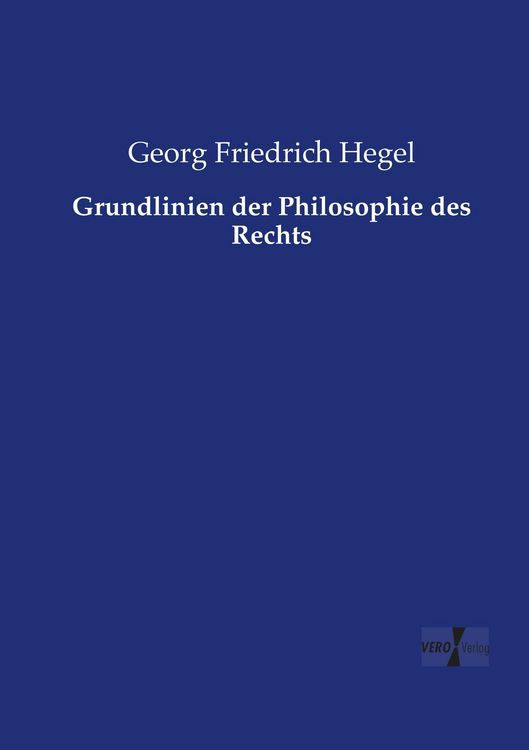 Produktbild: Grundlinien der Philosophie des Rechts