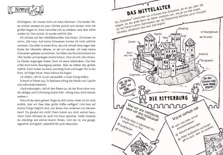 Produktbild: Ich, Merlin, und die furchtlosen Ritter &ndash; Live aus dem sagenhaften Mittelalter