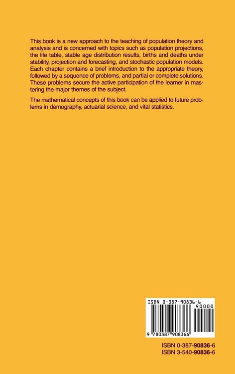 Produktbild: Demography Through Problems