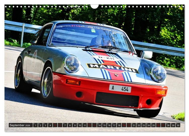 Produktbild: Porsche Oldtimer - EGGBERG KLASSIK - Der Berg ruft (Wandkalender 2026 DIN A3 quer), CALVENDO Monatskalender