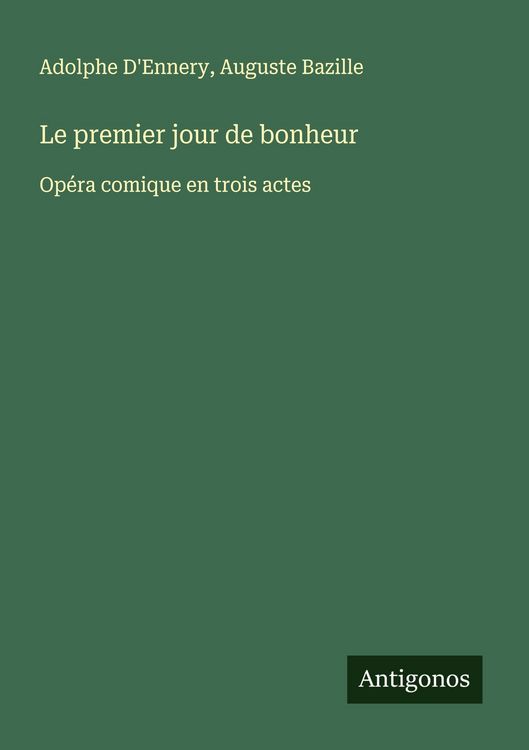 Produktbild: Le premier jour de bonheur
