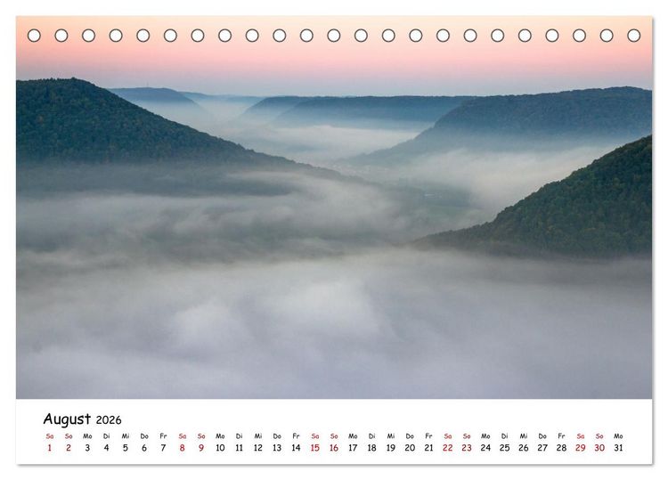 Produktbild: Faszination Schw&auml;bische Alb (Tischkalender 2026 DIN A5 quer), CALVENDO Monatskalender