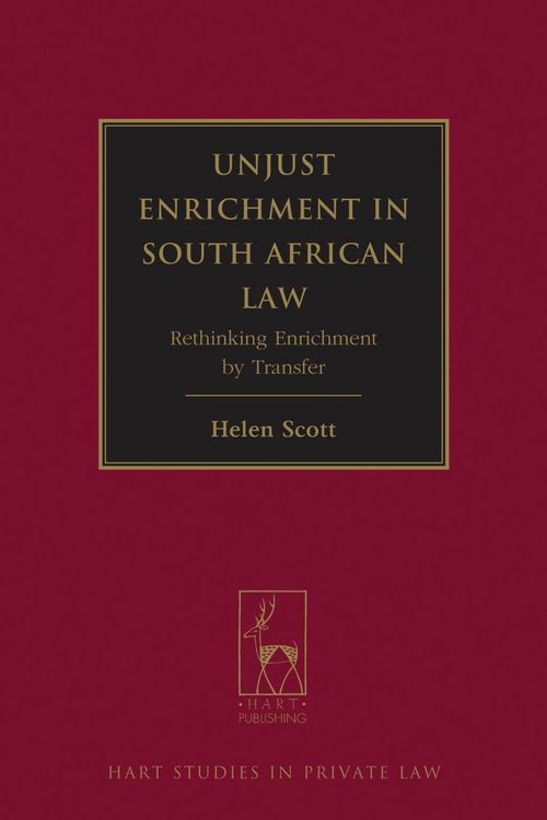 Produktbild: Unjust Enrichment in South African Law