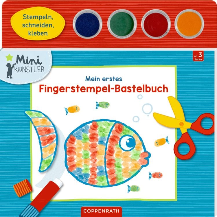 Bild vom Artikel Mein erstes Fingerstempel-Bastelbuch vom Autor Hartmut Bieber