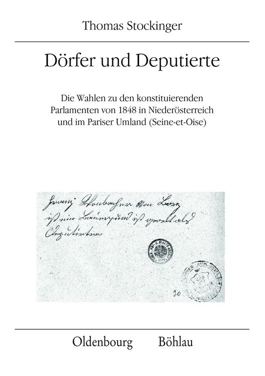 Produktbild: Dörfer und Deputierte