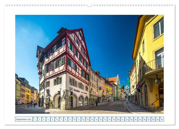 Produktbild: &Uuml;berlingen am sch&ouml;nen Bodensee (Wandkalender 2026 DIN A2 quer), CALVENDO Monatskalender