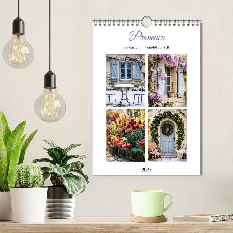 Produktbild: Provence Ein Garten im Wandel der Zeit (Wandkalender 2027 DIN A4 hoch), CALVENDO Monatskalender