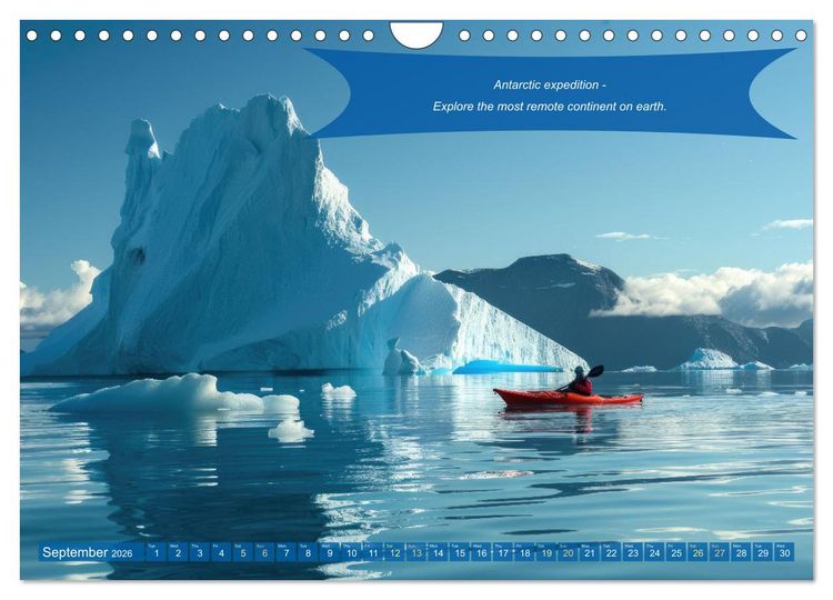 Produktbild: Crazy ideas for adventure enthusiasts (Wall Calendar 2026 DIN A4 landscape), CALVENDO 12 Month Wall Calendar