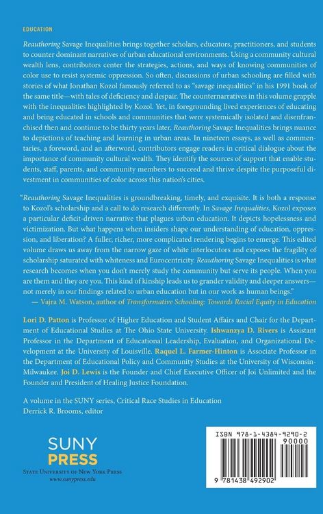 Produktbild: Reauthoring Savage Inequalities