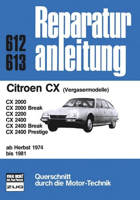 Produktbild: Citroen CX Herbst 1974 bis 1981