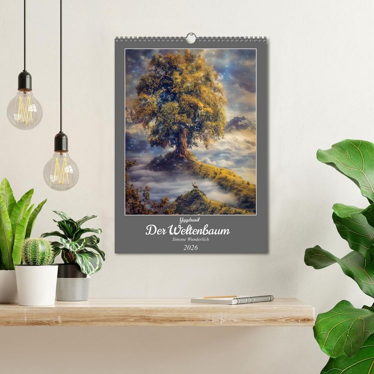 Produktbild: Yggdrasil - Der Baum des Lebens (Wandkalender 2026 DIN A3 hoch), CALVENDO Monatskalender