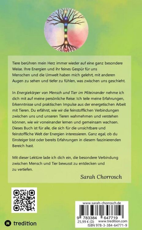 Produktbild: Energiek&ouml;rper von Mensch und Tier im Miteinander