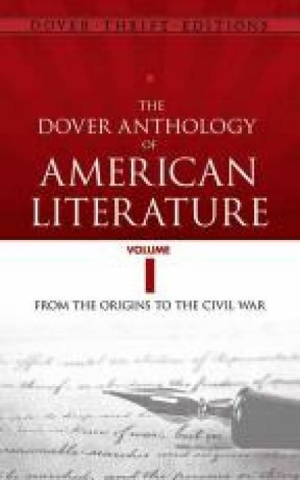 Produktbild: The Dover Anthology of American Literature, Volume I