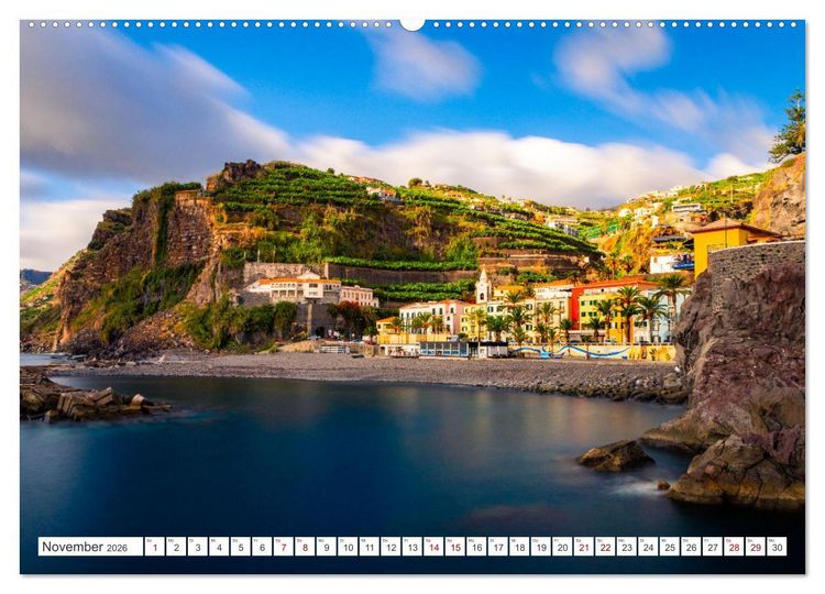 Produktbild: Madeira - Eine Perle im Atlantischen Ozean (Wandkalender 2026 DIN A2 quer), CALVENDO Monatskalender